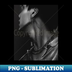 Iconic Yoongi - Decorative Sublimation PNG File - Boost Your Success with this Inspirational PNG Download