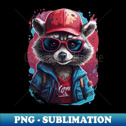 Swag Racoon Street Style - Instant Sublimation Digital Download - Stunning Sublimation Graphics