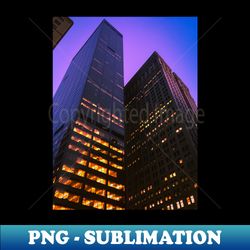 skyscrapers manhattan new york city - elegant sublimation png download - defying the norms