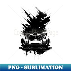 sport car art - Retro PNG Sublimation Digital Download - Bold & Eye-catching