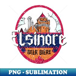 Vintage - Elsinore Beer 1983 of Canada oval - Special Edition Sublimation PNG File - Boost Your Success with this Inspirational PNG Download