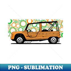 Classic french beach car - Premium PNG Sublimation File - Unlock Vibrant Sublimation Designs