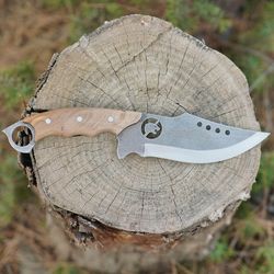 Premium Steel Hunting Knife, Tactical Knife, Garden knife handmade, Hand-Forged Knife, Anniversary Gift, Am industry