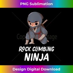 Rock Climbing Ninja Boy Funny Sports - Artisanal Sublimation PNG File - Crafted for Sublimation Excellence