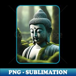 Buddha buddhism buddhist spiritual zen meditation dhyana meditative vision Gautama Buddha - High-Quality PNG Sublimation Download - Perfect for Personalization
