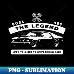 69 Classic Muscle Car - Sublimation-Ready PNG File - Stunning Sublimation Graphics