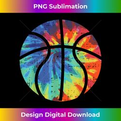 Basketball Tie Dye Vintage Retro Psychedelic Hippie Player - Crafted Sublimation Digital Download - Spark Your Artistic Genius
