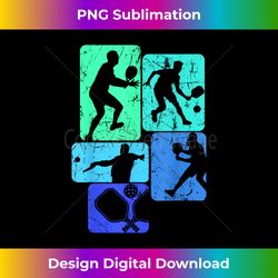 Pickleball - Contemporary PNG Sublimation Design - Animate Your Creative Concepts