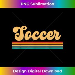 Retro Soccer - Minimalist Sublimation Digital File - Striking & Memorable Impressions