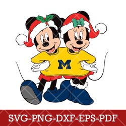 Michigan Wolverines_mickey NCAA 8,SVG,DXF,EPS,PNG,digital download,cricut,mickey Svg,mickey svg files