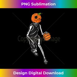 skeleton pumpkin basketball halloween player costume skull - sophisticated png sublimation file - reimagine your sublimation pieces