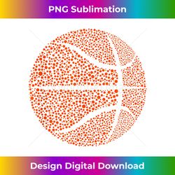 Cute Polka Dot Basketball Lover Player International Dot Day - Bohemian Sublimation Digital Download - Channel Your Creative Rebel