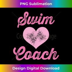 Swim Coach Gift T-shirt Swimming Sports Team Tee - Bohemian Sublimation Digital Download - Access the Spectrum of Sublimation Artistry