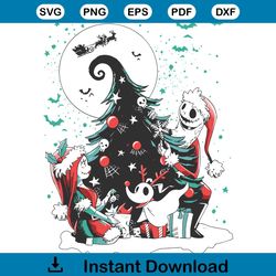 Disney Nightmare Before Christmas SVG Digital Cricut File