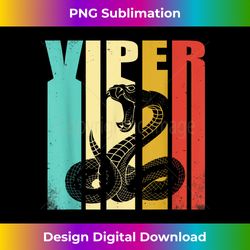 Vintage Viper Snake - Contemporary PNG Sublimation Design - Ideal for Imaginative Endeavors