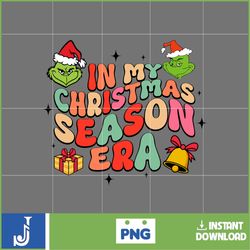 In My Christmas Era, Christmas Png, Merry Christmas Png, Grinch Png, christmas shirt design, Christmas Design Png (1)