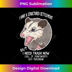 I Need Trash Now Possum Meme Funny Possum - Timeless PNG Sublimation Download - Crafted for Sublimation Excellence