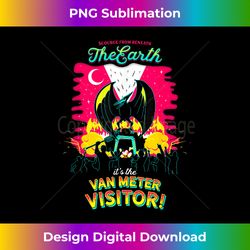 Scourge from Beneath the Earth Van Meter Visitor Cryptid - Vibrant Sublimation Digital Download - Chic, Bold, and Uncompromising