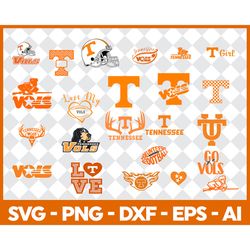 Tennessee Vols, Tennessee Vols svg, Tennessee Vols clipart, Tennessee Vols Logo, football svg, NCAA Sports svg, png