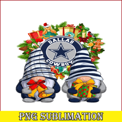 Gnome Dallas Cowboys PNG, Christmas Football PNG, National Football League PNG