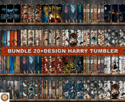 Bundle 20  Design Harry Tumbler, Tumbler Bundle Design, Sublimation Tumbler Bundle, 20oz Skinny Tumbler 06