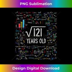 Square Root Of 121 11th Birthday 11 Year Old Gifts Math Bday - Bespoke Sublimation Digital File - Ideal for Imaginative Endeavors