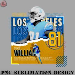 football png mike williams football paper poster chargers