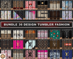 Bundle Design Tumbler Wraps ,Logo Fashion Png,Logo Tumbler, Logo Tumbler,Famous Tumbler Wrap 24
