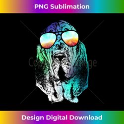 Disco Groovy Bloodhound T- Dog Gift - Sophisticated PNG Sublimation File - Rapidly Innovate Your Artistic Vision