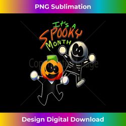 It's A Spooky Month Funny Halloween 2021 tee for Boy Kids - Crafted Sublimation Digital Download - Animate Your Creative Concepts