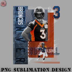 football png russell wilson football paper poster broncos 2