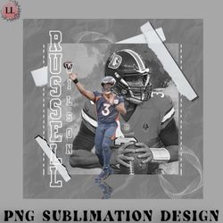 football png russell wilson football paper poster broncos 3