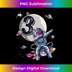 Kids 3 Years Old Birthday Boy Astronaut Gifts Space 3rd B-Day - Bohemian Sublimation Digital Download - Tailor-Made for Sublimation Craftsmanship