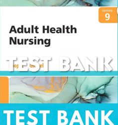 Test Bank for Foundations and Adult Health Nursing 9th Edition Cooper