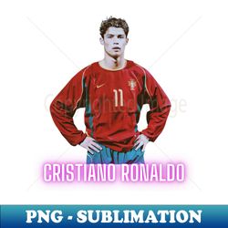Cristiano Ronaldo teenage photograph - Instant PNG Sublimation Download - Capture Imagination with Every Detail