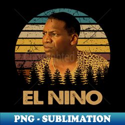 Retro Art El Nino Friday Movie - PNG Sublimation Digital Download - Transform Your Sublimation Creations