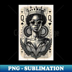 beautiful african nubian queen - High-Resolution PNG Sublimation File - Boost Your Success with this Inspirational PNG Download