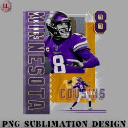 football png kirk cousins football paper poster vikings 2