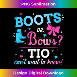 Gender reveal boots or bows tio matching baby party - Sublimation-Optimized PNG File - Channel Your Creative Rebel