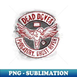 Dead Doves - Black - Premium PNG Sublimation File - Perfect for Personalization