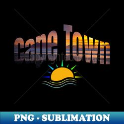 cape town south africa - sublimation-ready png file - add a festive touch to every day