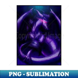 Darkness Dragon - Elegant Sublimation PNG Download - Capture Imagination with Every Detail