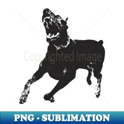 The Dog - Elegant Sublimation PNG Download - Enhance Your Apparel with Stunning Detail