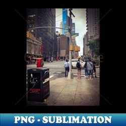 tourists manhattan new york city - artistic sublimation digital file - unleash your inner rebellion