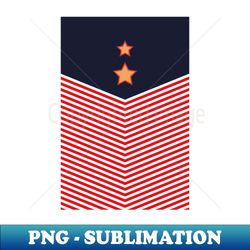 Red Stripes and Stars - PNG Transparent Sublimation File - Revolutionize Your Designs