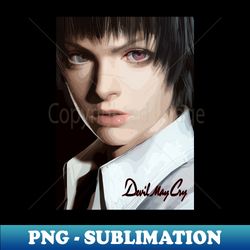 Lady DMC - Decorative Sublimation PNG File - Transform Your Sublimation Creations