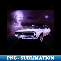 Road Spirit 1968 Camaro SS 350 - PNG Sublimation Digital Download - Defying the Norms