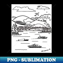 Chur Wakatipu - Frankton - Unique Sublimation PNG Download - Perfect for Sublimation Art