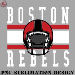 Football PNG Fictional Boston Rebels Football