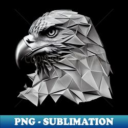Polygonal eagle - Decorative Sublimation PNG File - Bring Your Designs to Life